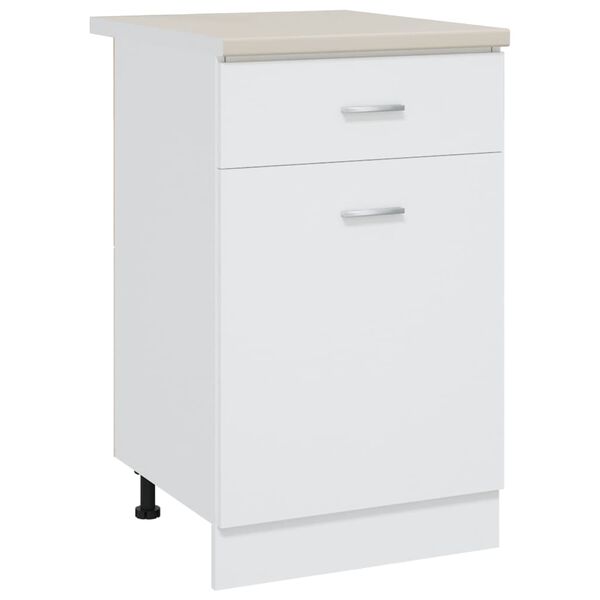 vidaXL Keitti&ouml;n ty&ouml;taso kerma 50x60x2,8 cm lastulevy