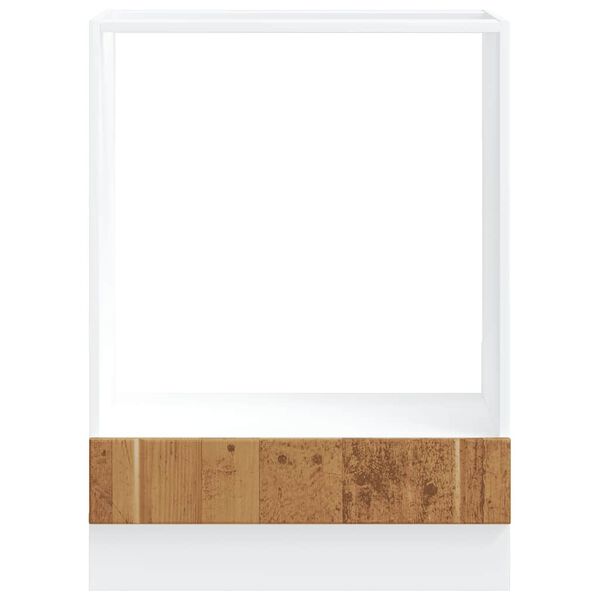 vidaXL Uunikaappi Lucca vanha puu tekninen puu