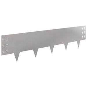 vidaXL Nurmireunus 10 kpl 100 x 25 cm Ter&auml;s Hopea