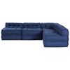 vidaXL Modulaarinen sohva 4 pcs Indigo kangas