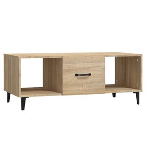 vidaXL Sohvap&ouml;yt&auml; Sonoma-tammi 102x50x40 cm tekninen puu