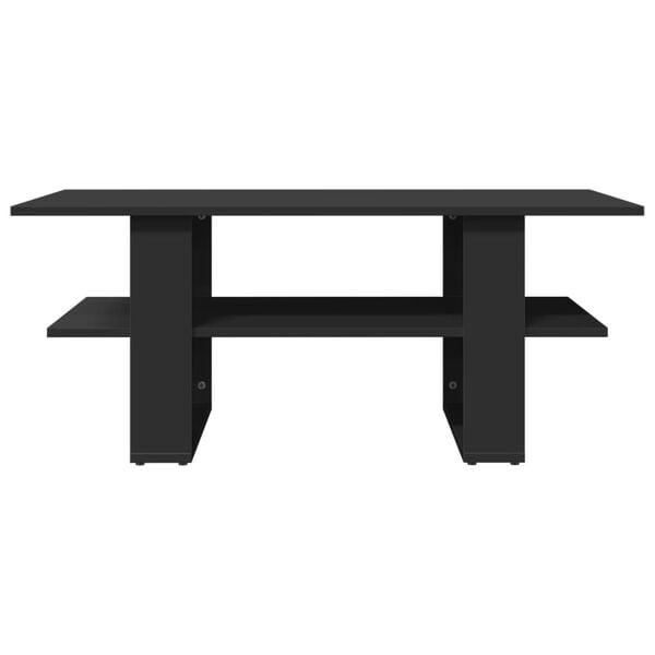 vidaXL Sohvap&ouml;yt&auml; musta 102x55x42 cm tekninen puu