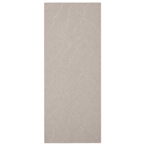 vidaXL Matto IZA Beige 80 x 200 cm 100% polyesteri Lyhyt nukka