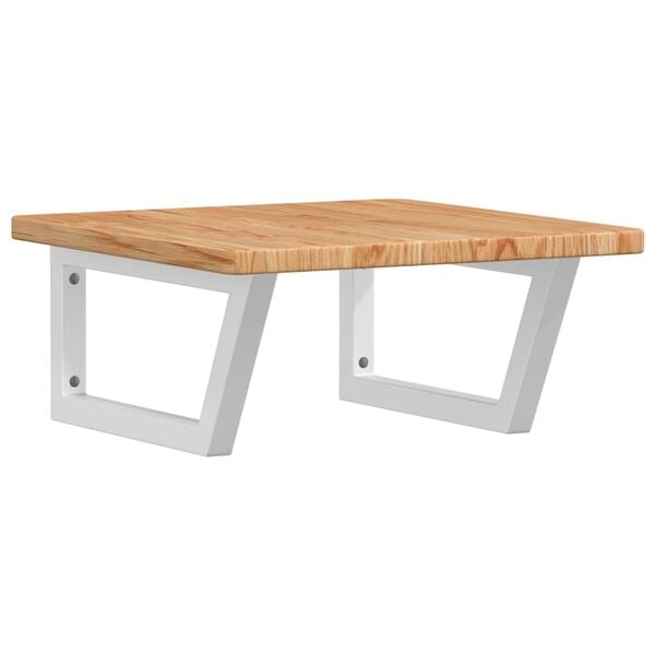 vidaXL Pesuallashylly sein&auml;lle ter&auml;s ja t&auml;ysi tammi