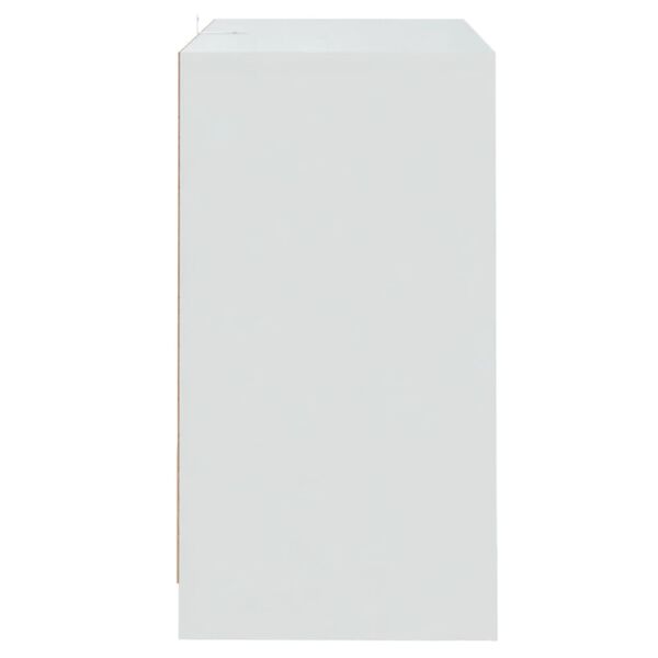 vidaXL Senkki valkoinen 70x41x75 cm tekninen puu