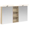 vidaXL Kylpyhuoneen kaappisetti 3 kpl 130 x 14,5 x 70 cm Tekninen puu