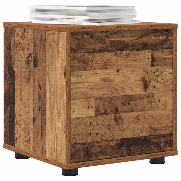 vidaXL Kylpyhuonekaappi Vanha Puu 40,5 x 40 x 44 cm Tekninen puu