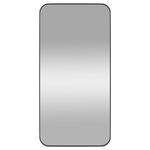 vidaXL Sein&auml;peili musta 40x80 cm suorakulmio