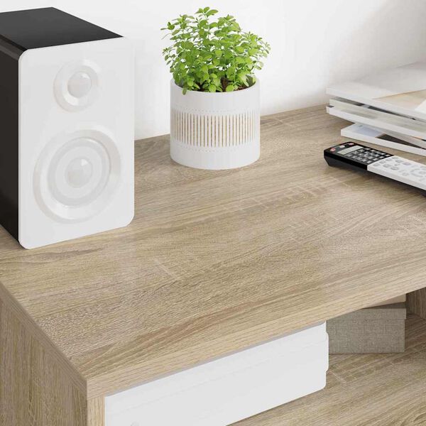 vidaXL TV-kaappi Sonoman tammi 100 x 48 x 43 cm Tekninen puu