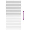 vidaXL Seepra rullaverho 90x100 cm kankaan leveys 85,9 cm polyesteri