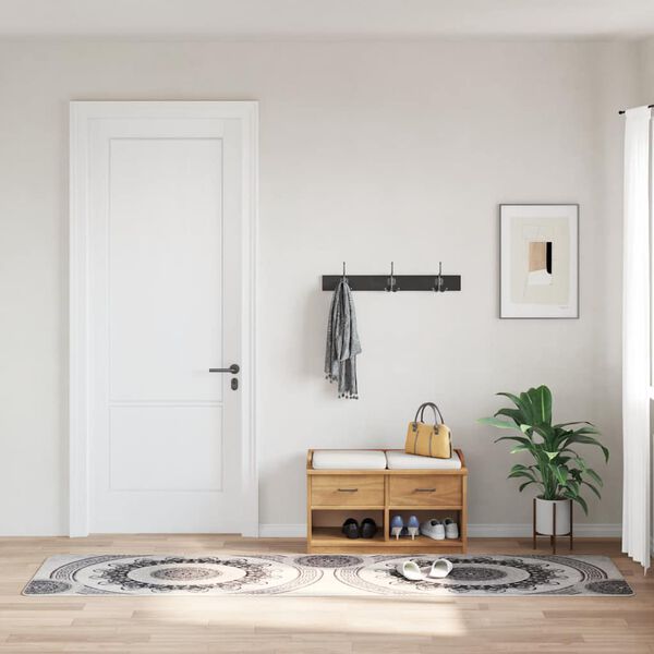 vidaXL Matto pest&auml;v&auml; 80x150 cm moniv&auml;rinen