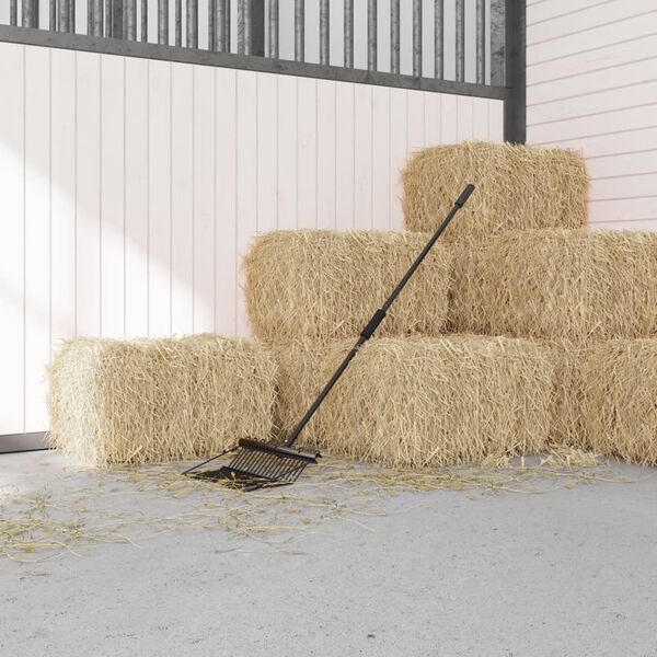 vidaXL Talikonpää 18 piikkiä musta teräs