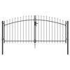 vidaXL Kaksiosainen portti WOERDEN 299,5 x 199,5 cm Ter&auml;s Lukittava
