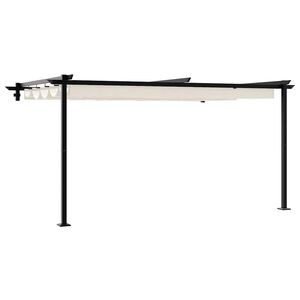 vidaXL Huvimaja 400 x 300 x 200 cm Kerma Polyesteri