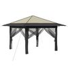 vidaXL Gazebo 4 Sivusein&auml;ll&auml; 3,3 x 3,3 m
