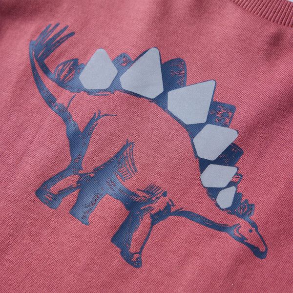 Lasten pitk&auml;hihainen T-paita tumma punainen 116