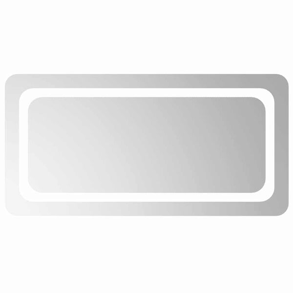 vidaXL Kylpyhuoneen LED-peili 80x40 cm