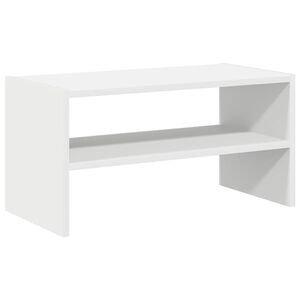 vidaXL Kenk&auml;teline pinottava valkoinen 60x30x30,5 cm