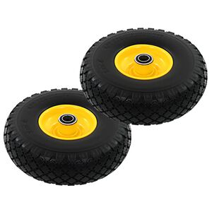 vidaXL Nokkak&auml;rryn py&ouml;r&auml;t 2 kpl t&auml;ysi PU 3.00-4 (260x85)
