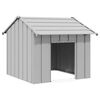 vidaXL Koiratalo katolla 85x107x81 cm galvanoitua ter&auml;st&auml;