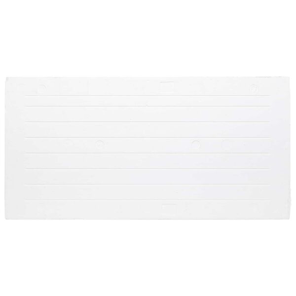 vidaXL Sein&auml;paneelit 10 pcs Vaalea ruskea ja valkoinen 100 x 50 cm