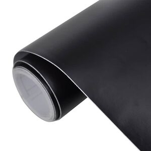 vidaXL Auton p&auml;&auml;llystekalvo mattamusta 100x150 cm