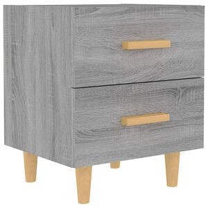 vidaXL Y&ouml;p&ouml;yt&auml; harmaa Sonoma 40x35x47,5 cm