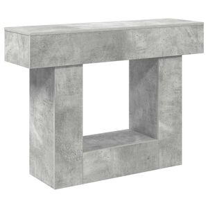 vidaXL Betoni Harmaa 101 x 30 x 74 cm