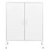 vidaXL Varastokaappi valkoinen 80x35x101,5 cm teräs
