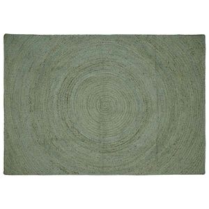 vidaXL Alue matot Oliivinvihre&auml; 160 x 230 cm Juutti
