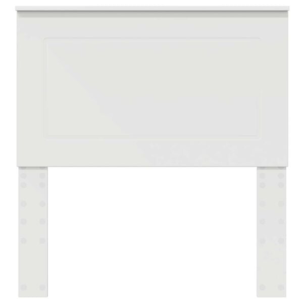 vidaXL P&auml;&auml;tylevy Valkoinen K&auml;sitelty puu