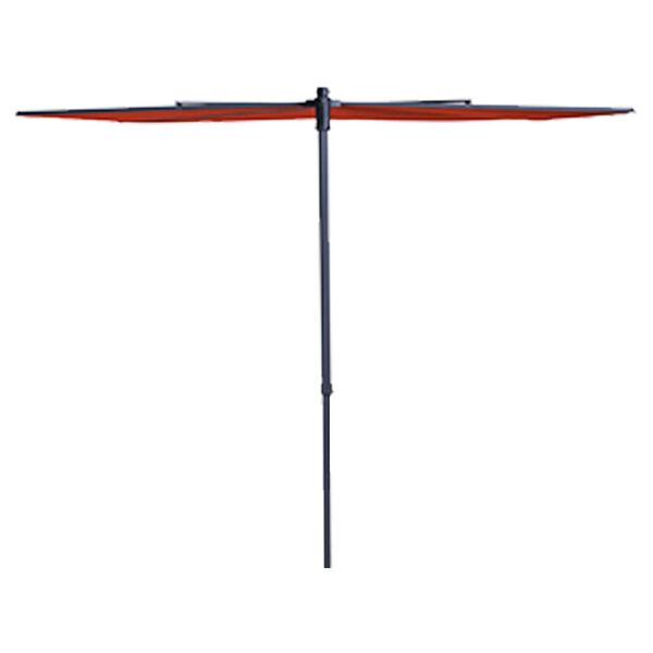 Madison Parvekkeen päivänvarjo Sun Wave 270x150 cm tiilenpunainen