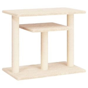 vidaXL Kissan raapimispylv&auml;s tasoilla kerma 62,5 cm