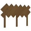 vidaXL S&auml;ngynp&auml;&auml;ty hunajanruskea 122,5x3x80,5 cm t&auml;ysi m&auml;nty