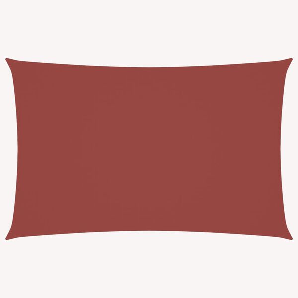 vidaXL Aurinkopurje Oxford kangas suorakaide 5x8 m terrakotta