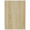 vidaXL TV-taso Sonoma-tammi 102x37,5x52,5 cm tekninen puu