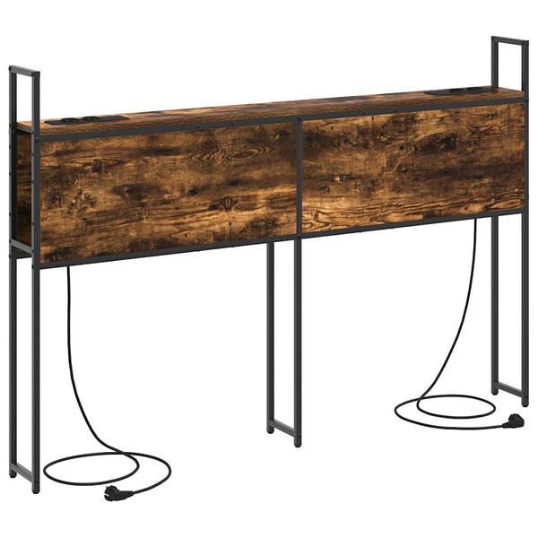 vidaXL S&auml;ilytyss&auml;nky latausasemalla Savutammi 153 x 15 x 98 cm