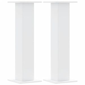 vidaXL Kasvitelineet 2 kpl valkoinen 30x30x95 cm tekninen puu