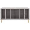 vidaXL LP-levyjen säilytyskaappi harmaa Sonoma 100x38x48 cm puu