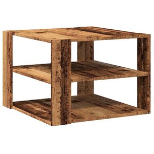 vidaXL Sohvap&ouml;yt&auml; vanha puu 58x58x40 cm tekninen puu