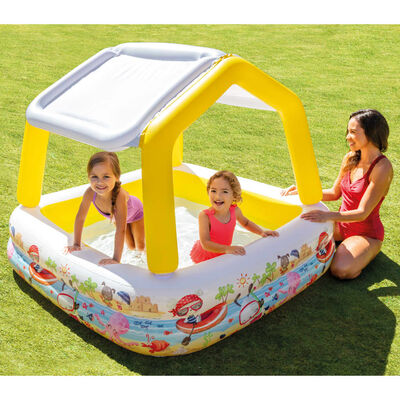 Intex Inflatable Sunshade uima-allas aurinkosuojalla 157x157x122 cm