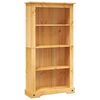vidaXL Kirjahylly 4 tasoa Meksikon m&auml;nty Corona Range 80x29x150 cm