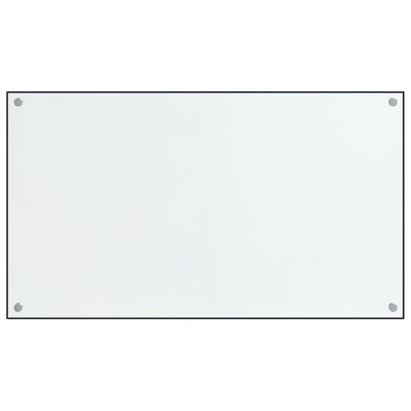 vidaXL Keittiön roiskesuojat 2 kpl läpinäkyvä 70x50 cm karkaistu lasi