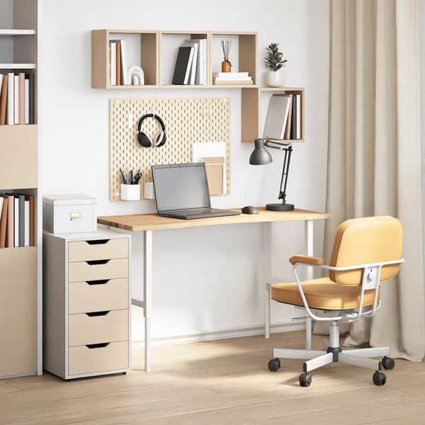 vidaXL K&auml;sittelem&auml;t&ouml;n p&ouml;yt&auml;taso 120x50x2,5 cm tammi suorakulmainen