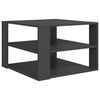 vidaXL Sohvap&ouml;yt&auml; harmaa 60x60x40 cm lastulevy