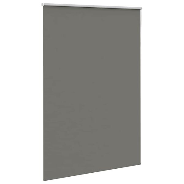 vidaXL Rullaverho Blackout harmaa 155x230 cm Kankaan leveys 151,6 cm