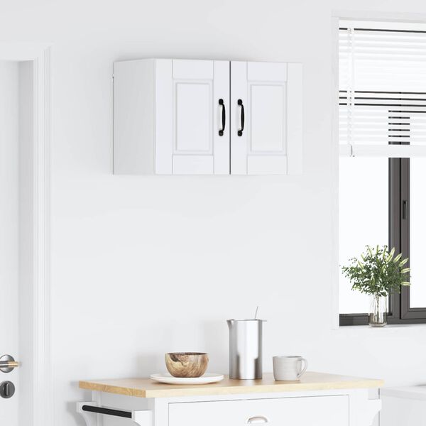 vidaXL Keitti&ouml;kaappi 2 pcs Korkean kiillon valkoinen 30 x 31 x 40 cm