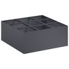 vidaXL Puutarha ruukku Antrasiitti 100 x 100 x 20 cm