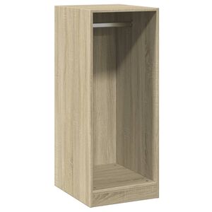 vidaXL Vaatekaappi Sonoma-tammi 48x41x102 cm lastulevy