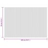 vidaXL Matto suorakaide ruskea 70x100 cm bambu
